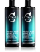 TIGI Catwalk Oatmeal & Honey výhodné balení pro poškozené vlasy pro ženy