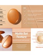 TIRTIR Mask Fit AI Filter Cushion Mini dlouhotrvající make-up v houbičce s matným efektem odstín 13N Fair Ivory 4.5 g