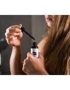Tomas Arsov Sapphire Toning Drops vlasová péče pro zesvětlené melírované studené blond vlasy 30 ml