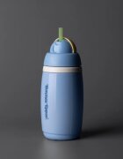 Tommee Tippee Active Cup hrnek s brčkem Blue 12m+ 1 ks