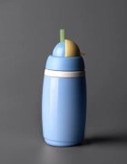 Tommee Tippee Active Cup hrnek s brčkem Blue 12m+ 1 ks