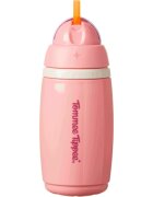 Tommee Tippee Active Cup hrnek s brčkem Pink 12m+ 1 ks