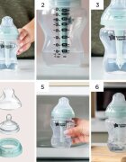 Tommee Tippee Advanced Anti-Colic savička na láhev Medium Flow 3m+ 2 ks