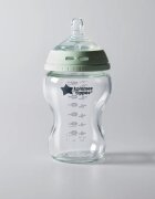 Tommee Tippee Closer To Nature Glass samosterilizační kojenecká láhev Glass 0m+ 1 ks