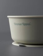 Tommee Tippee EasiStick™ Silicone Bowl & Spoon silikonová miska s přísavkou 4m+ Green 1 ks