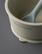 Tommee Tippee EasiStick™ Silicone Bowl & Spoon silikonová miska s přísavkou 4m+ Green 1 ks
