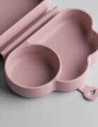 Tommee Tippee EasiStick™ Silicone Foldable Plate svačinový box 4m+ Pink 1 ks