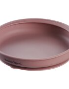 Tommee Tippee EasiStick™ Silicone Weaning Plate talíř s přísavkou 4m+ Pink 1 ks