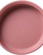 Tommee Tippee EasiStick™ Silicone Weaning Plate talíř s přísavkou 4m+ Pink 1 ks