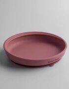 Tommee Tippee EasiStick™ Silicone Weaning Plate talíř s přísavkou 4m+ Pink 1 ks