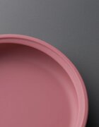Tommee Tippee EasiStick™ Silicone Weaning Plate talíř s přísavkou 4m+ Pink 1 ks