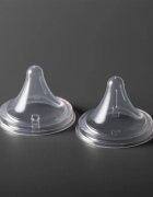 Tommee Tippee Natural Start Deep Latch Teats trojúhelníková savička na lahev pomalý průtok 2 ks