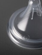 Tommee Tippee Natural Start Deep Latch Teats trojúhelníková savička na lahev rychlý průtok 2 ks