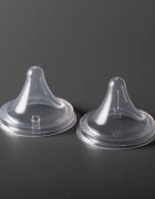 Tommee Tippee Natural Start Deep Latch Teats trojúhelníková savička na lahev střední průtok 2 ks