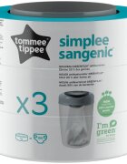 Tommee Tippee Simplee náhradní kazeta 3 ks