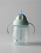 Tommee Tippee Trainer Straw tréninkový hrnek se závažím 6m+ Green 1 ks