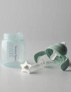 Tommee Tippee Trainer Straw tréninkový hrnek se závažím 6m+ Green 1 ks