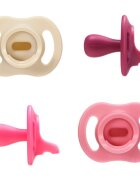 Tommee Tippee Ultra Light Stay Put 6-18 m dudlík Girl 4 ks