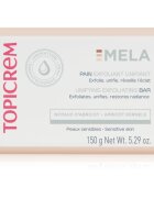 Topicrem MELA Unifying Exfoliating Bar čisticí mýdlo s exfoliačním účinkem na obličej a tělo 150 g