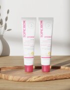 Topicrem UH FACE HYDRA+ Radiance Tinted Cream tónující hydratační krém SPF 40 odstín Medium 40 ml
