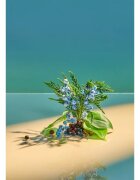 Tree Hut Shea Sugar Scrub Blue Musk cukrový tělový peeling 510 g