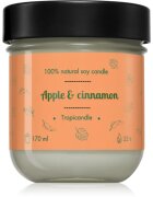 Tropicandle Apple & Cinnamon vonná svíčka 170 ml