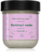 Tropicandle Blueberry & Vanilla vonná svíčka 170 ml