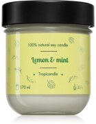 Tropicandle Lemon & Mint vonná svíčka 170 ml