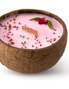 Tropicandle Plum Rose & Patchouli vonná svíčka s dřevěným knotem 350 ml
