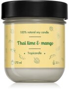 Tropicandle Thai Lime & Mango vonná svíčka 170 ml