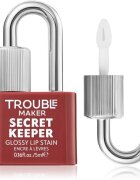 Trouble Maker Secret Keeper Lip Gloss Stain barva na rty pro dlouhotrvající efekt odstín Just Us Rose Mauve 5 ml