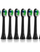 TrueLife SonicBrush Compact Black Standard náhradní hlavice pro zubní kartáček SonicBrush Compact-series Black 8 ks