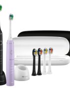 TrueLife SonicBrush Compact sonický zubní kartáček Duo Black / Lavender 2 ks