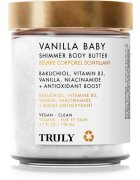 Truly Vanilla Baby intenzivně hydratační tělové máslo s perleťovým leskem 198 ml