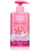 Tulipán Negro Fresa tělové mléko 400 ml