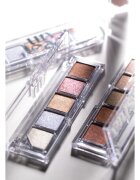 Unleashia Mood Shower Face Palette paletka očních stínů a rozjasňovačů s perleťovým leskem odstín NO.100 Ballerina 1 ks