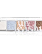 Unleashia Mood Shower Face Palette paletka očních stínů a rozjasňovačů s perleťovým leskem odstín NO.101 Ballerino 1 ks