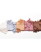Unleashia Mood Shower Face Palette paletka očních stínů a rozjasňovačů s perleťovým leskem odstín NO.101 Ballerino 1 ks