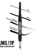 Urban Decay 24/7 Liquid Stick voděodolná tužka na oči s vysokou pigmentací se štětečkem odstín Melted Onyx 15 g