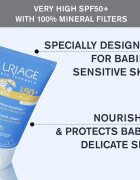 Uriage Bébé 1st Mineral Cream SPF 50+ minerální krém na opalování SPF 50+ 50 ml
