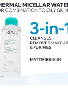 Uriage Hygiène Thermal Micellar Water - Combination to Oily Skin micelární čisticí voda pro smíšenou až mastnou pokožku 500 ml