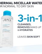 Uriage Hygiène Thermal Micellar Water - Normal to Dry Skin micelární čisticí voda pro normální až suchou pleť 500 ml