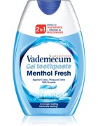 Vademecum 2 in1 Menthol Fresh zubní pasta a ústní voda 2 v 1 75 ml