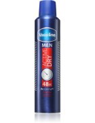 Vaseline Men Active Dry Antiperspirant antiperspirant ve spreji pro muže 250 ml