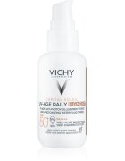 Vichy Capital Soleil Daily SPF50+ ochranný tónovaný fluid na obličej SPF 50+ odstín Medium 40 ml