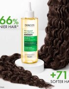 Vichy Dercos Water to Foam Shampoo šampon proti lupům pro vlnité a kudrnaté vlasy 200 ml