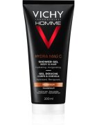 Vichy Homme Hydra-Mag C sprchový gel na tělo a vlasy 200 ml