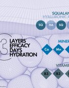 Vichy Minéral 89 72H Moisture Boosting Cream Fresh hydratační krém na obličej s kyselinou hyaluronovou 40 ml