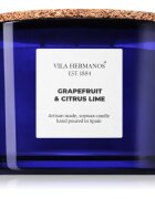 Vila Hermanos Apothecary Cobalt Blue Grapefruit & Citrus Lime vonná svíčka 350 g