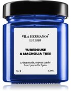 Vila Hermanos Apothecary Cobalt Blue Tuberose & Magnolia Tree vonná svíčka 150 g